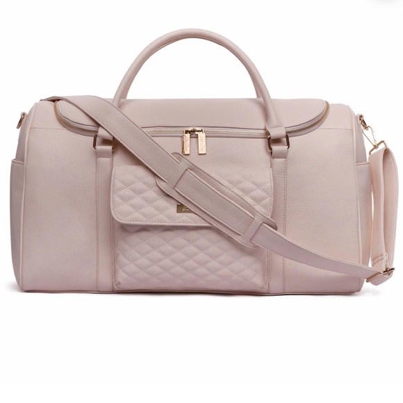 Luli Bebé Monaco Travel Bag | Pastel Pink - Picture 4 of 10